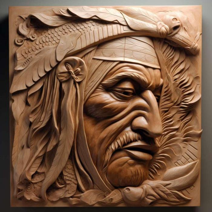 نموذج ثلاثي الأبعاد لآلة CNC 3D Art 